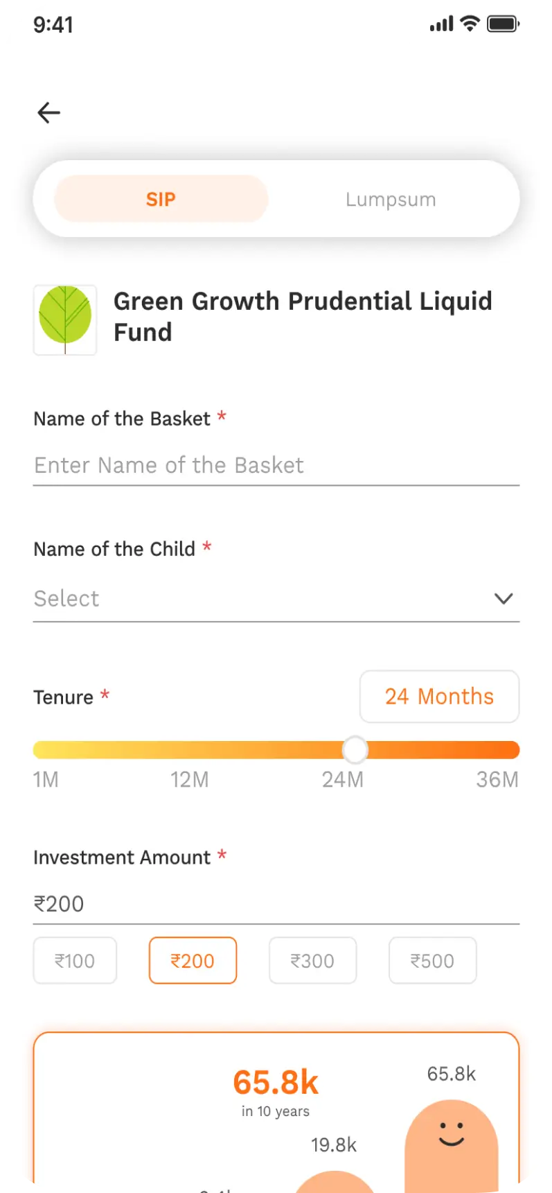 App Screen 3 - Progress Tracker